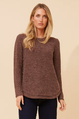 Caroline Morgan Button Detail Jumper