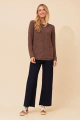Caroline Morgan Button Detail Jumper