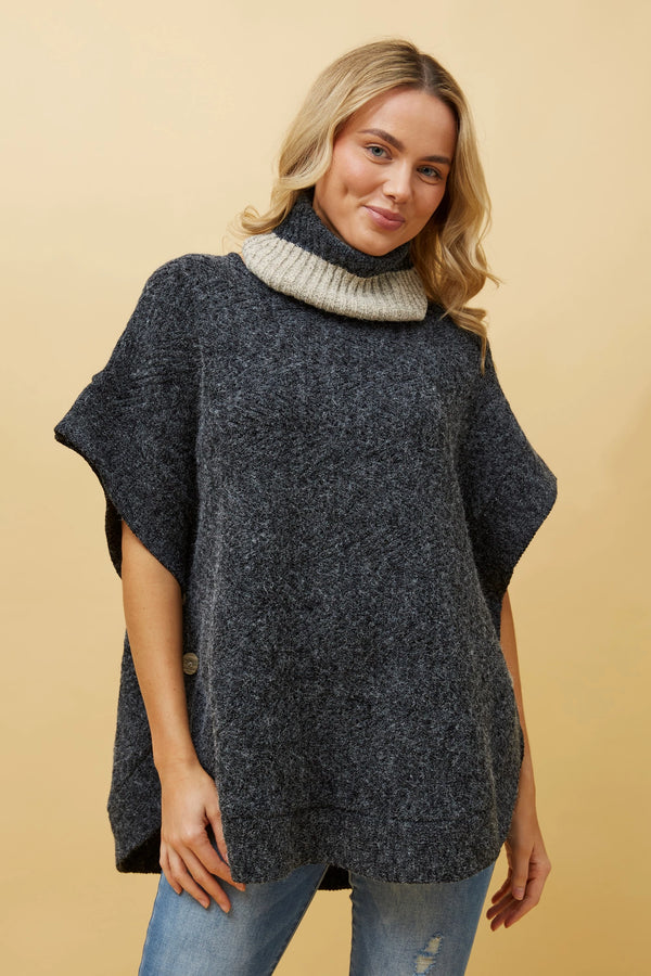 Caroline Morgan Button Detail Knit Jumper