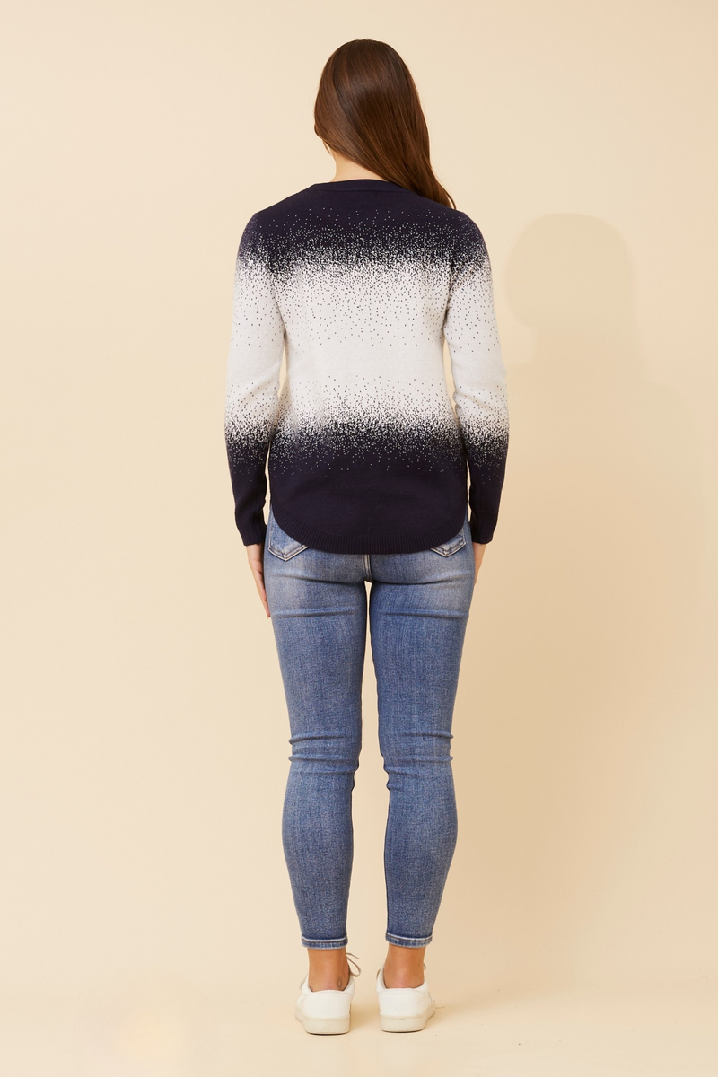 Caroline Morgan Two Tone Jumper