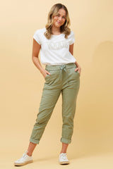 Bottega Front Tie Pant