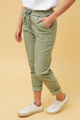 Bottega Front Tie Pant