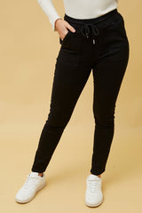 Caroline Morgan Denim Joggers