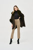 Joseph Ribkoff Marled Flare High-rise Trousers
