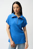 Joseph Ribkoff Relaxed Fit Hip-length Zipper Top