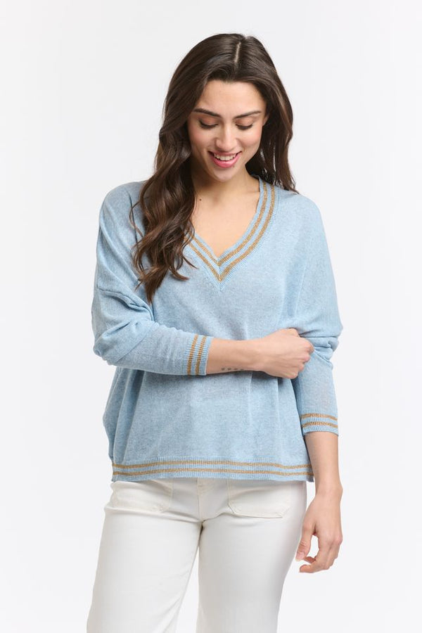 Italian Star Lurex College Knit