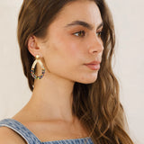 ZODA Laia Gola Beaded Earrings