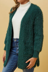 Caroline Morgan Eyelash Knit Cardigan