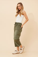 Caroline Morgan Denim Barrel Jean