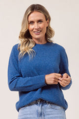 See Saw Merino Wool Crew Neck Sweater