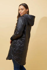 Caroline Morgan Hooded Puffer Coat