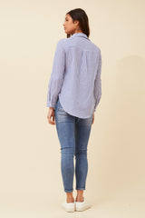Caroline Morgan Stripe Shirt