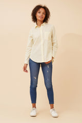 Caroline Morgan Stripe Shirt