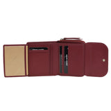 Pierre Cardin Leather Tri-Fold Tab Wallet
