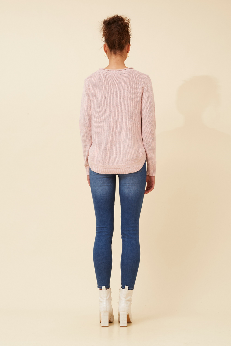 Caroline Morgan Side Button Jumper