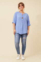 Bottega Linen Top