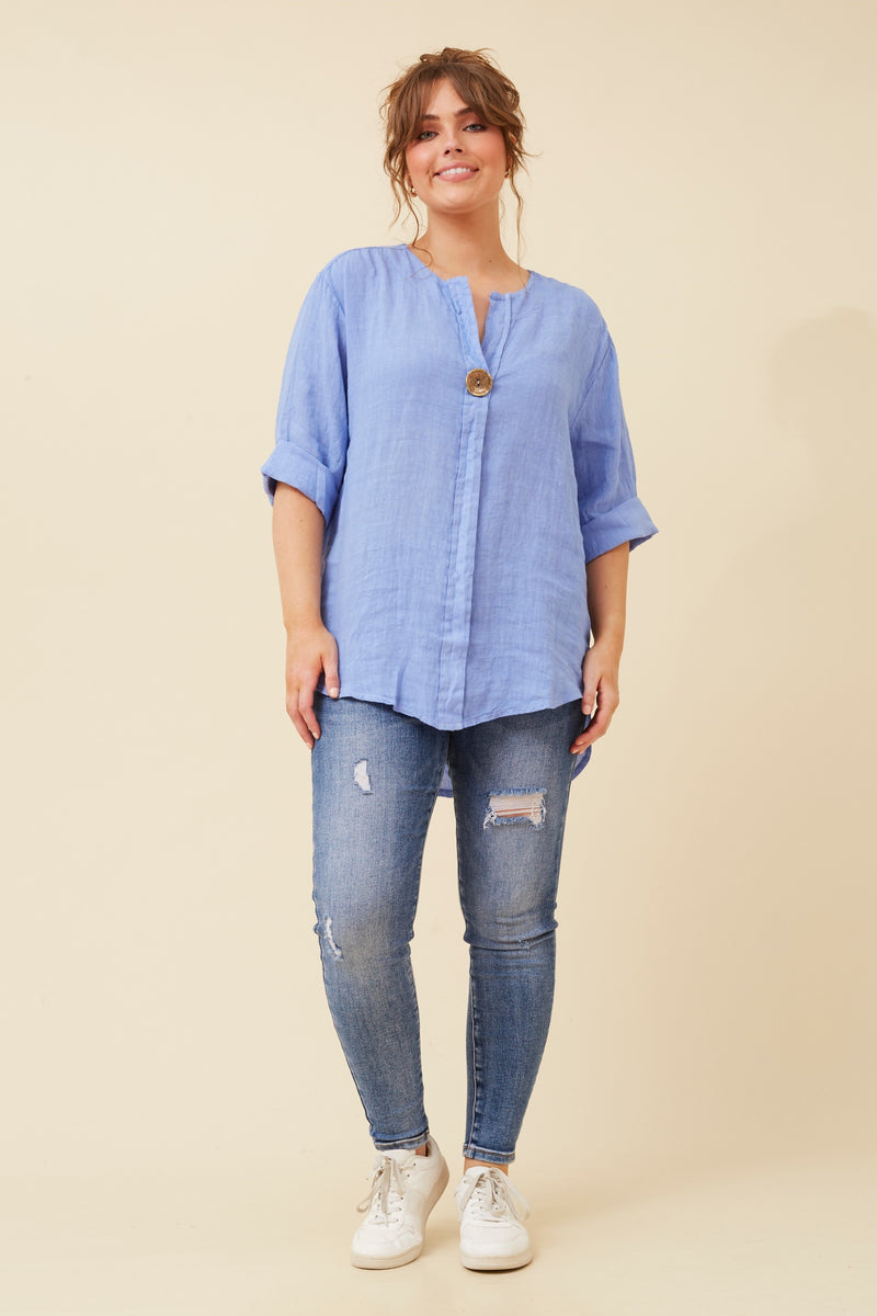 Bottega Linen Top