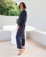 See Saw Linen Blend Zip Jacket