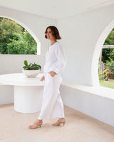 See Saw Linen Blend Zip Jacket