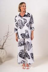 See Saw Linen/Tincel Palazzo Pant