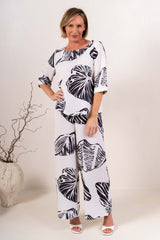 See Saw Linen/Tincel Palazzo Pant