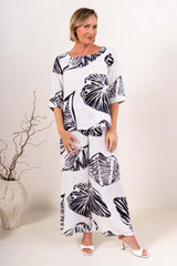See Saw Linen/Tincel Palazzo Pant