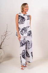 See Saw Linen/Tincel Palazzo Pant