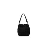 Mindy Woven Bucket Bag