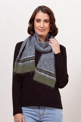 See Saw Rib Knit Scarf