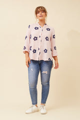Bottega Floral Print Shirt
