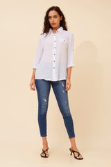 Caroline Morgan 3/4 Sleeve Shirt