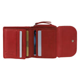Pierre Cardin Leather Tri-Fold Tab Wallet