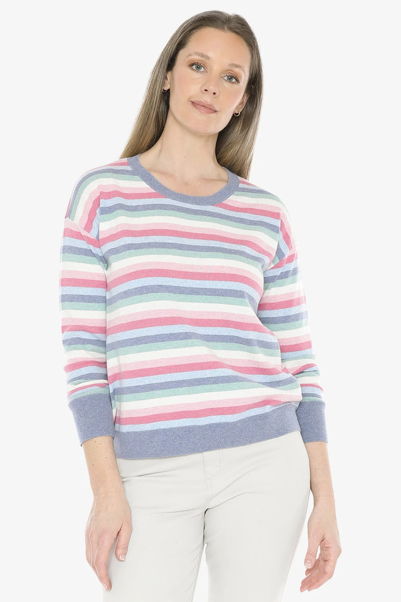 Jump Pastel Stripe Pullover