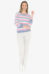 Jump Pastel Stripe Pullover