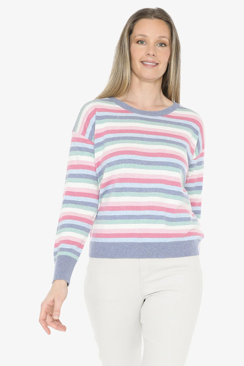 Jump Pastel Stripe Pullover