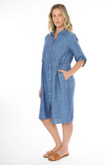 Jump 2 Pocket Linen Dress