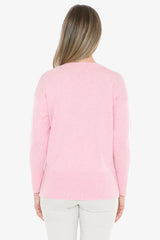 Jump V-Neck Rib Detail Jumper