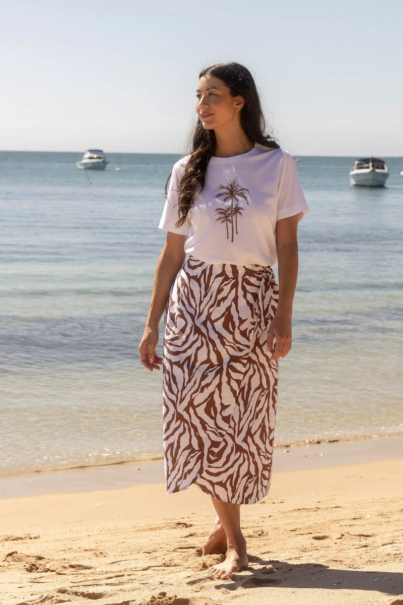Jump Zebra Mono Skirt