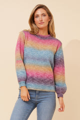 Caroline Morgan Space Dyed Knit Jumper