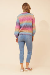 Caroline Morgan Space Dyed Knit Jumper