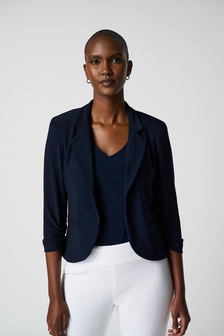 Joseph Ribkoff Gathered Cuff Jacket