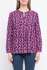 Jump Herringbone Geo Top
