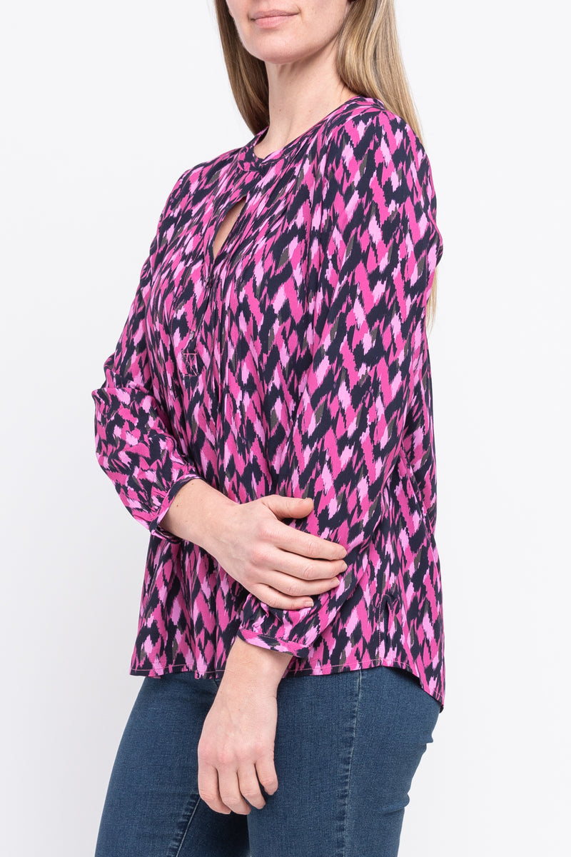 Jump Herringbone Geo Top