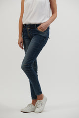 Italian Star Button Classic Jean