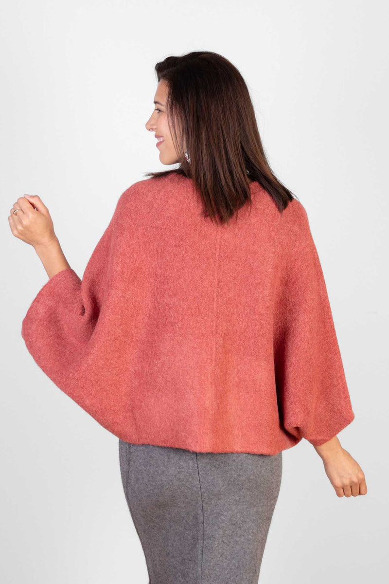 JJ Sisters Wool Blend Cape