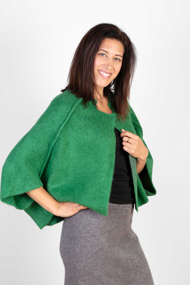 JJ Sisters Wool Blend Cape