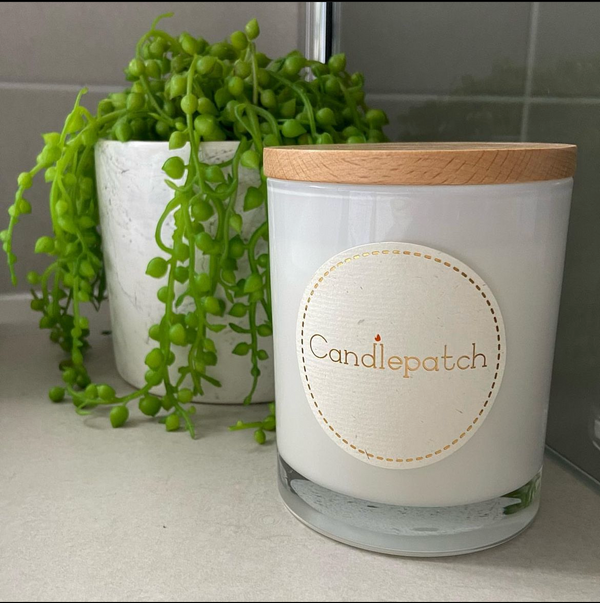 Candlepatch Strawberry Champagne Candle