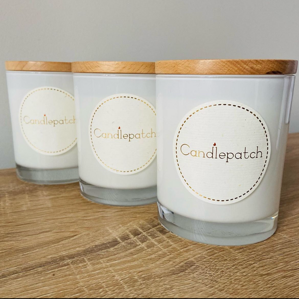 Candlepatch Strawberry Champagne Candle