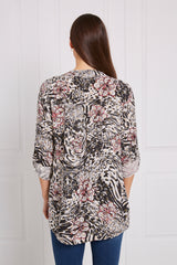 Caroline Morgan Printed Top