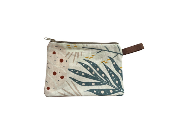 ZODA Canvas Pouch with Leather Strap